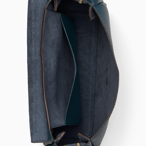 Kate Spade Teal Leather Crossbody Bag - Picture 3 of 5